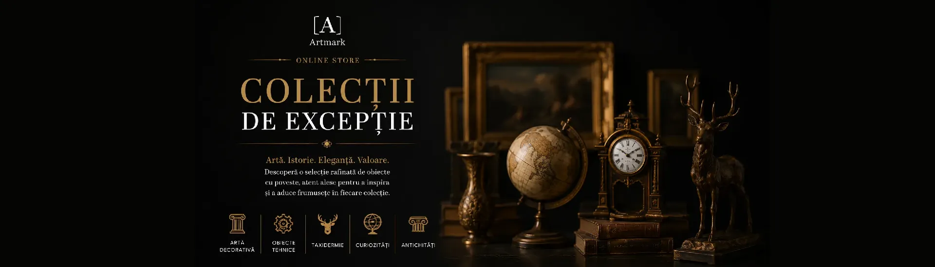 Licitație in direct! Licitează acum prin ARTMARK LIVE!